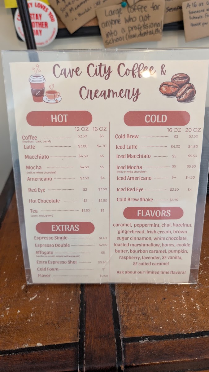 Cave City Coffee & Creamery Menu - Image 5